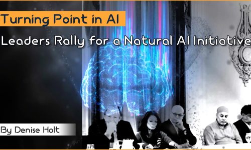Turning Point in AI - Leaders Rally for a Natural AI Initiative